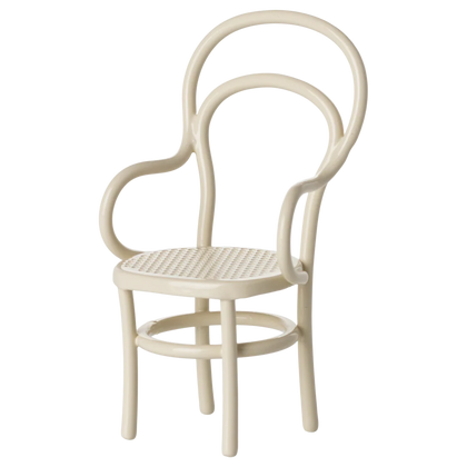Maileg Vintage Chair ~ Off White