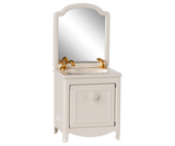 Maileg Sink Dresser, Mouse ~ Off White