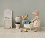Maileg Sink Dresser, Mouse ~ Off White