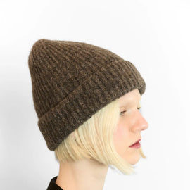 Janessa Leone Piper Hat~ Heather Brown