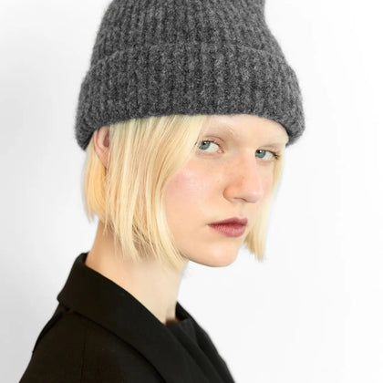 Janessa Leone Piper Hat~ Dark Grey