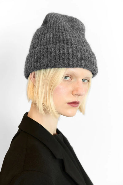 Janessa Leone Piper Hat~ Dark Grey