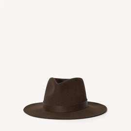 Janessa Leone Ross Hat ~ Chocolate