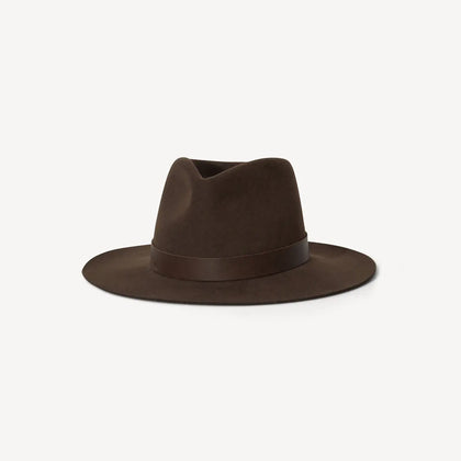 Janessa Leone Ross Hat ~ Chocolate