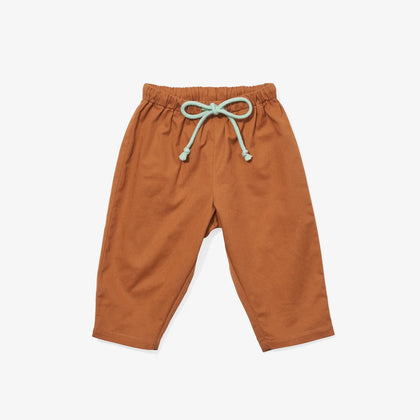 Oso & Me Baby Bowie Pant ~ Pecan Twill