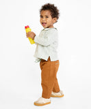 Oso & Me Baby Bowie Pant ~ Pecan Twill