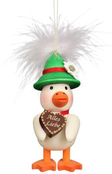 Christian Ulbricht ~ Bavarian Ducky Ornament