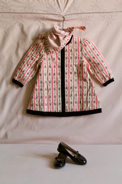Bonjour Diary Dress Coat with Scarf