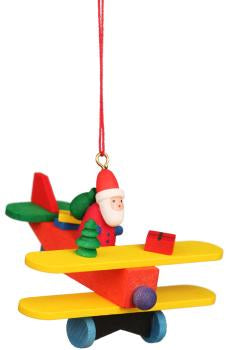 Christian Ulbricht ~ Santa on Plane Ornament