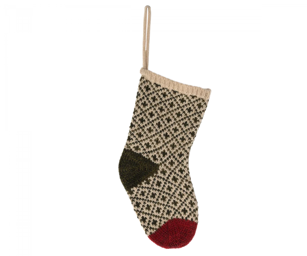 Maileg Christmas Stocking ~ Green