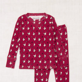 Misha & Puff Pajamas ~ Berry Cat & Mouse