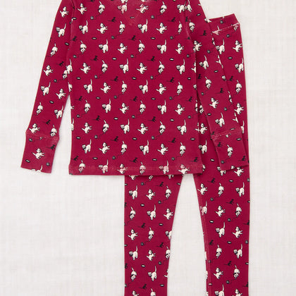 Misha & Puff Pajamas ~ Berry Cat & Mouse