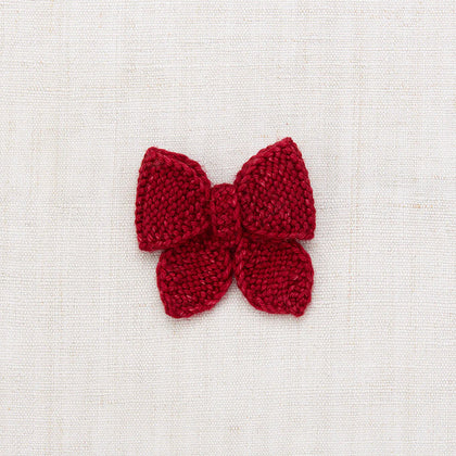 Misha & Puff Medium Puff Bow ~ Berry