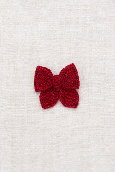 Misha & Puff Medium Puff Bow ~ Berry