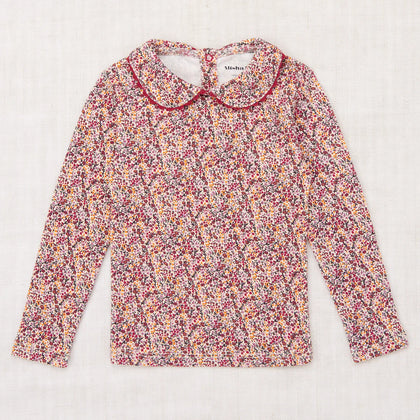 Misha & Puff Rickrack Peter Pan Top ~ Mini String Floral