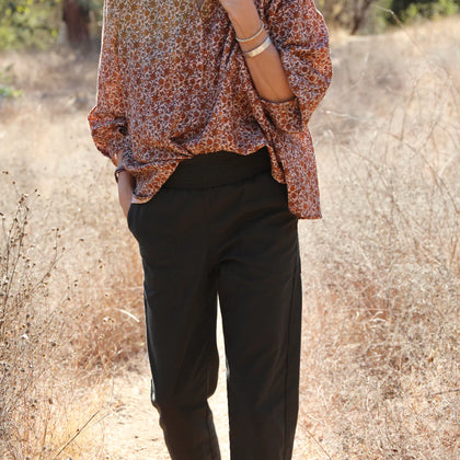 Pietsie Atlin Top ~ Seville Floral