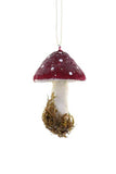 Cotton Toadstool Ornament