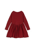 Konges Minnie Dress ~ Red Dahlia