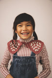 Soor Ploom Turtleneck ~ Gingham Print, Cherry