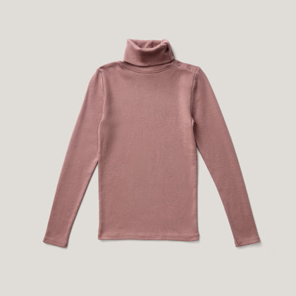 Soor Ploom Snap Turtleneck ~ Cherry