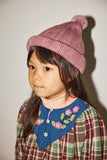 Misha & Puff Garter Hat ~ Antique Rose