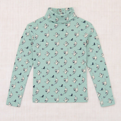 Misha & Puff Turtleneck ~ Sage Cat & Mouse