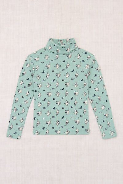 Misha & Puff Turtleneck ~ Sage Cat & Mouse