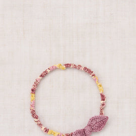Misha & Puff Baby Leaf Headband ~ Antique Rose
