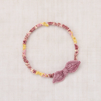 Misha & Puff Baby Leaf Headband ~ Antique Rose