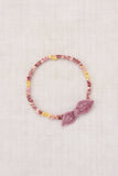Misha & Puff Baby Leaf Headband ~ Antique Rose