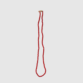 Beatrice Valenzuela Red Coral Necklace