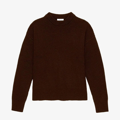 Janessa Leone Genevieve Sweater ~ Chocolate
