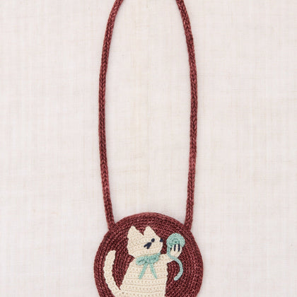 Misha & Puff Meadow Cat Circle Bag ~ Madder Root