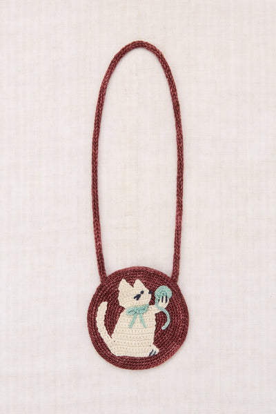 Misha & Puff Meadow Cat Circle Bag ~ Madder Root