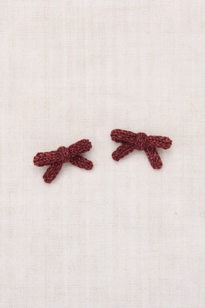Misha & Puff Goldie Bow Set ~ Madder Root