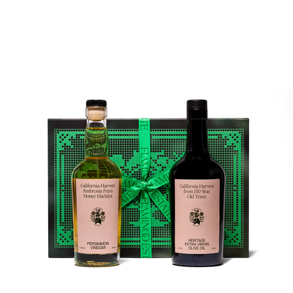 Flamingo Estate Olive Oil & Persimmon Vinegar Set