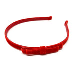 Lulu Luvs Velvet Headband, Red