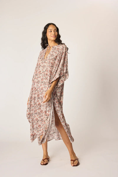 Natalie Martin Paulina Caftan ~ Heirloom Rose