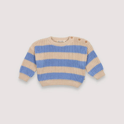 New Society Baby Stripe Sweater Lake Tahoe