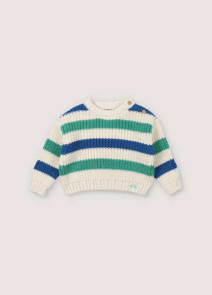 The New Society Leto Baby Jumper ~ Jade