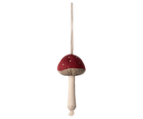 Fabric ornament, Mushroom - Red