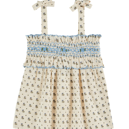 Emile at Ida Smocked Top ~ Iris