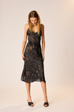 Natalie Martin Leandra Dress - Midnight Burnout