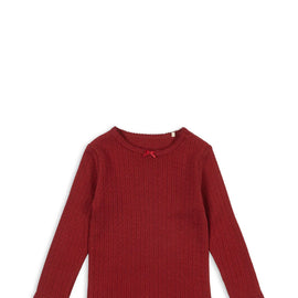 Konges Minnie Blouse ~ Red Dahlia