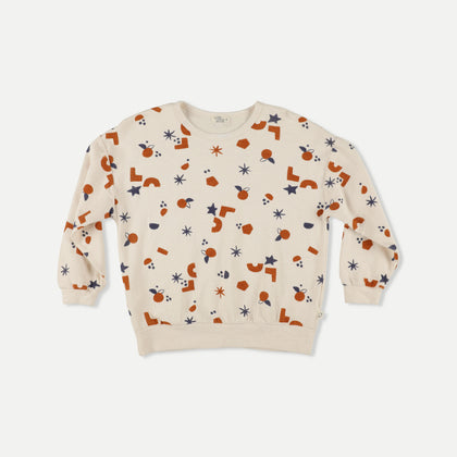 Cozmo Baby Sweatshirt Top ~ Shapes