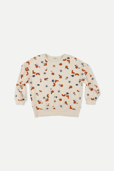 Cozmo Baby Sweatshirt Top ~ Shapes