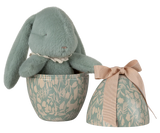 Maileg Plush Bunny in Easter Egg ~ Mint