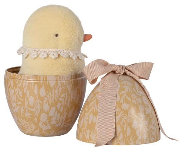 Maileg Plush Chick in Easter Egg