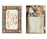 Maileg Twins, Baby Mice in Matchbox