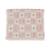 Bebe Organic Waffle Blanket ~ Rosette